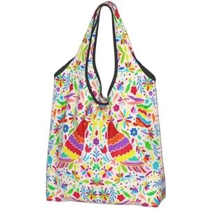 NEW Shopper Tote Colorful Nylon Foladable Travel Bag